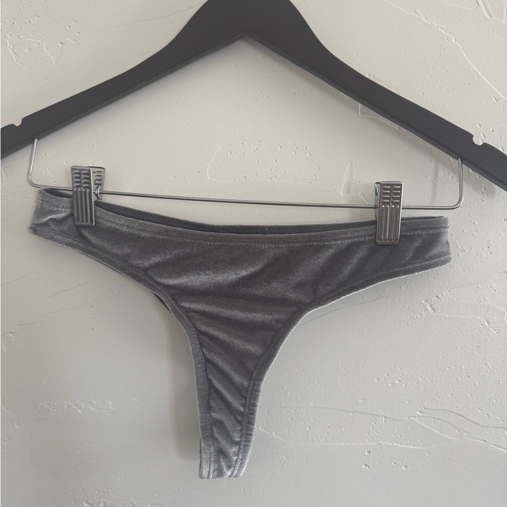 Boutine LA Gray Hills Velvet Bikini Bottom